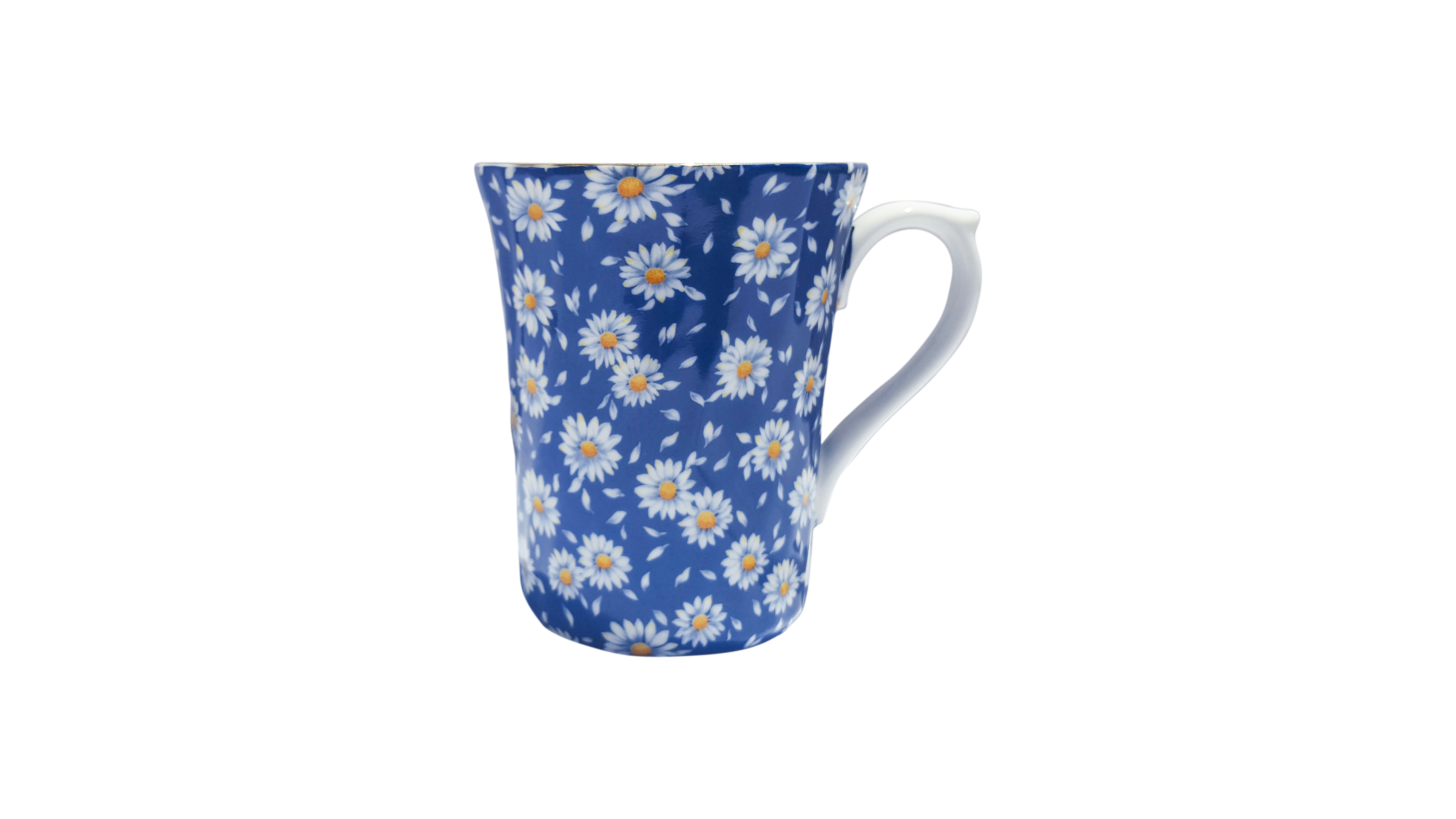 Blue Daisy Chintz Swirl Mug Blue Daisy Chintz Swirl Mug